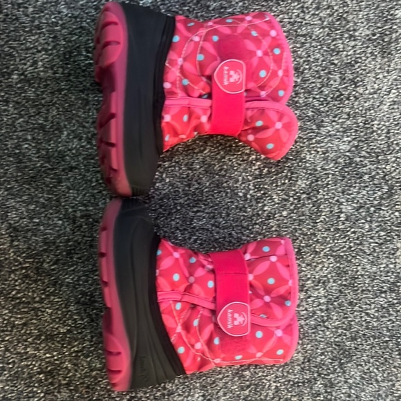 Kamik pink toddler snow boots - Picture 1 of 5